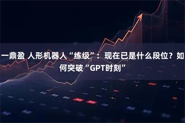 一鼎盈 人形机器人“练级”：现在已是什么段位？如何突破“GPT时刻”