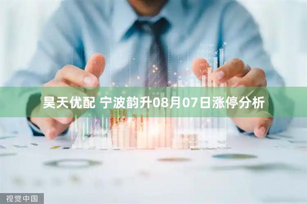 昊天优配 宁波韵升08月07日涨停分析